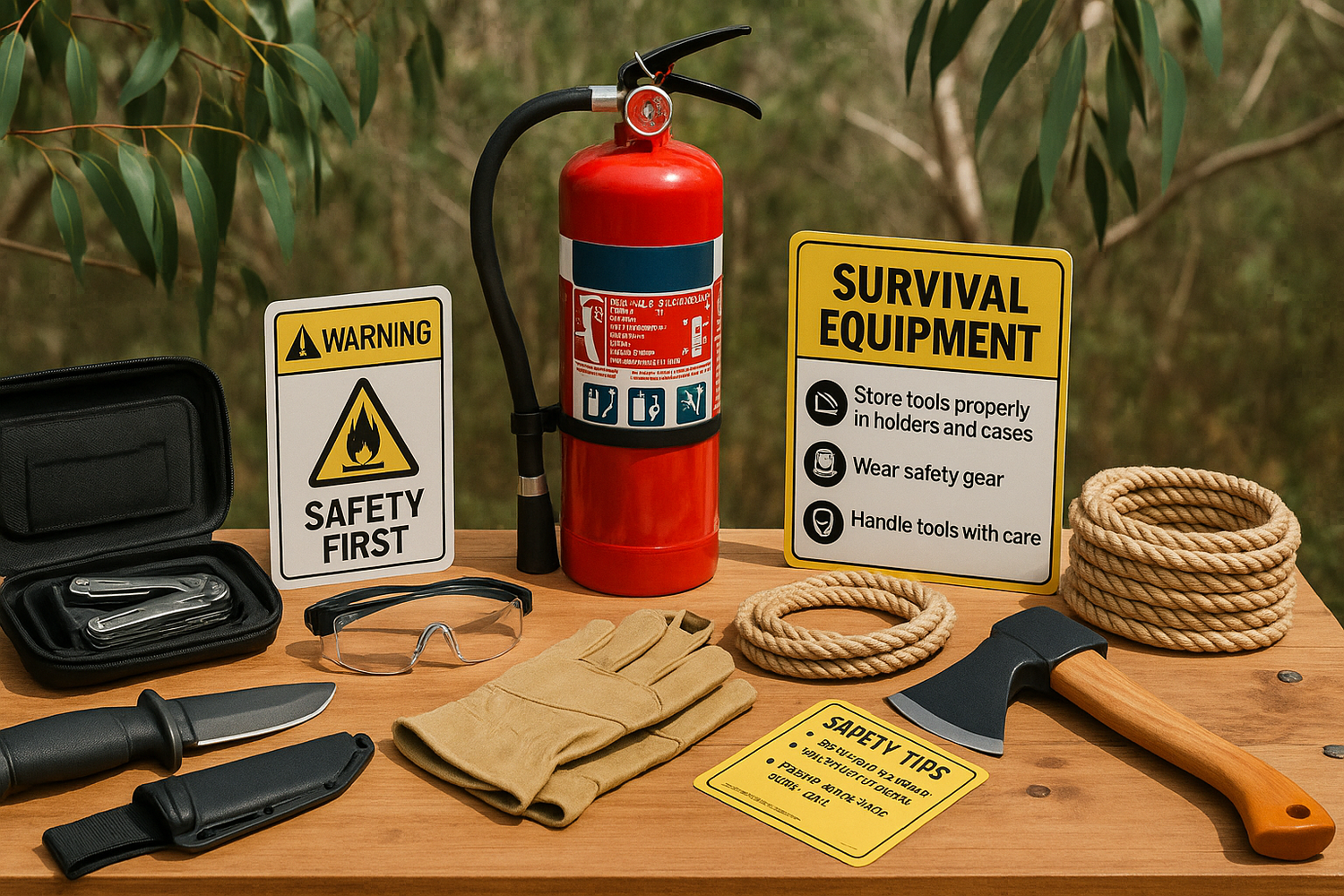 survival gear and tools